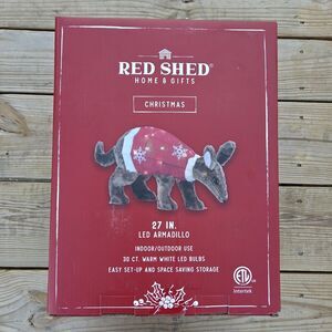 New 27" Lighted Armadillo Christmas Decoration Outdoor/in LED Holiday Display